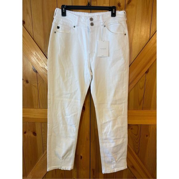 KanCan white straight fit jeans 11/29 nwt (0541) read￼ - Picture 1 of 8